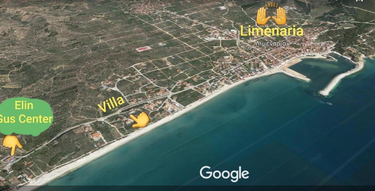 Villa Gonates Limenaria  Zewnętrze zdjęcie